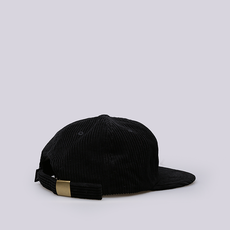 Кепка Stussy Cord Strapback Cap (131772-black)  - цена, описание, фото 3